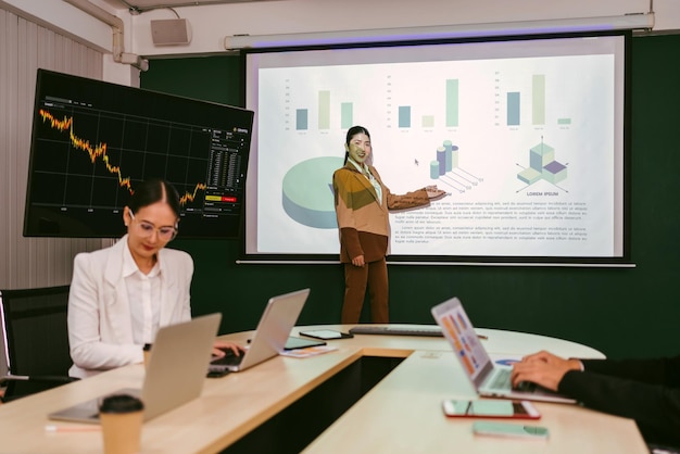 Professional accounting workspace